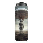 Suspended Worlds - Astronaut Mug Thermosbecher (Vorderseite)
