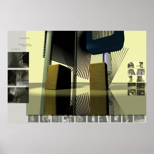 suspendiert vs. unterstützend poster (Vorne)