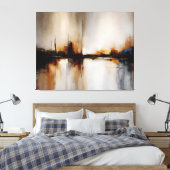 Suspendierter Horizont Leinwanddruck (Insitu (Schlafzimmer))