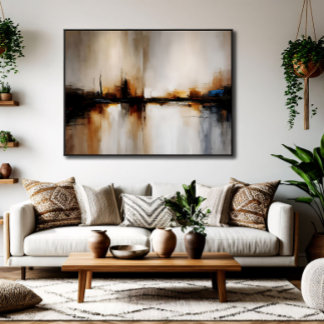 Suspendierter Horizont Poster