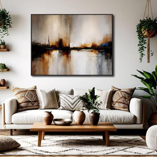 Suspendierter Horizont Poster