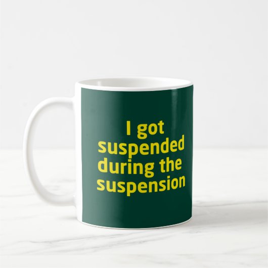 Suspendierung Kaffeetasse (Links)