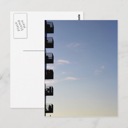 Suspendu, Nantes Postkarte (Vorne/Hinten)