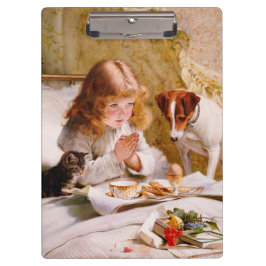 Suspense by Charles Burton Barber Klemmbrett