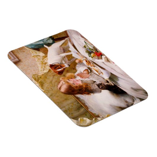 Suspense by Charles Burton Barber Magnet (Rechte Seite)