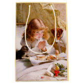 Suspense by Charles Burton Barber Mittlere Geschenktüte (Vorderseite)