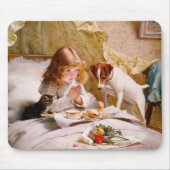 Suspense by Charles Burton Barber Mousepad (Vorne)