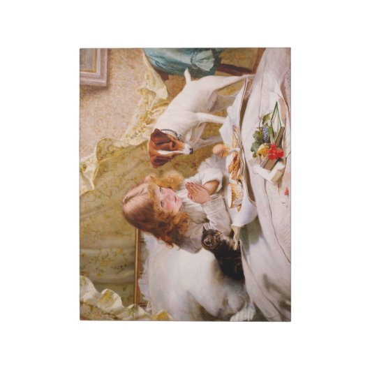 Suspense by Charles Burton Barber Notizblock (Rotiert)