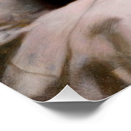 Suspense by Charles Burton Barber Poster (Ecke)