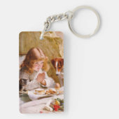 Suspense by Charles Burton Barber Schlüsselanhänger (Rückseite)