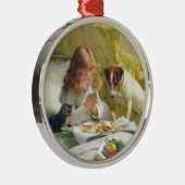 Suspension von Charles Burton Barber Ornament Aus Metall (Rechts)