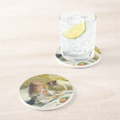 Suspension von Charles Burton Barber Sandstein Untersetzer (Seite)