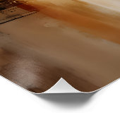Suspensiver Horizont Poster (Ecke)