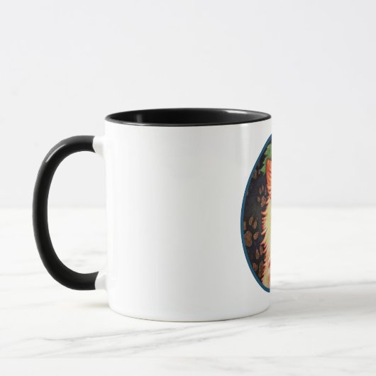 SUSPICIOUS KITTY KAFFEE TASSE (Links)