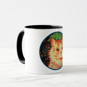 SUSPICIOUS KITTY KAFFEE TASSE