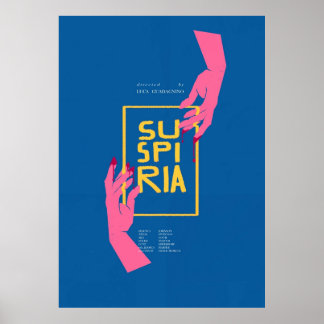 SUSPIRIA 2018 Alternativfilm Tilda Swinton Poster
