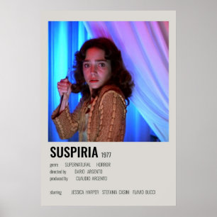 Suspiria Minimalistisch Poster
