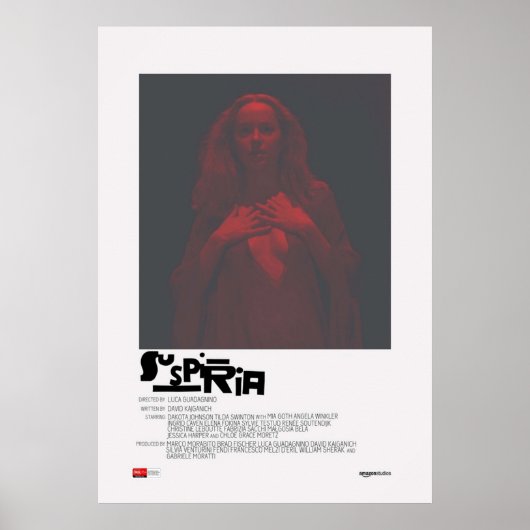 Suspiria Movie Poster (Vorne)