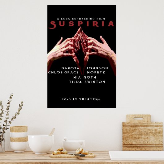 Suspirias pssy Wunde Poster (Küche)