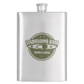 Susquehanna River, Pennsylvania Flachmann (Vorderseite)