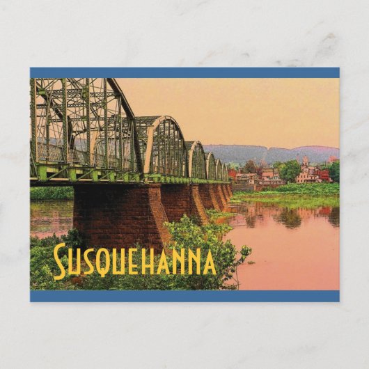 Susquehanna River Postcard Postkarte (Vorderseite)