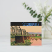 Susquehanna River Postcard Postkarte (Stehend Vorderseite)