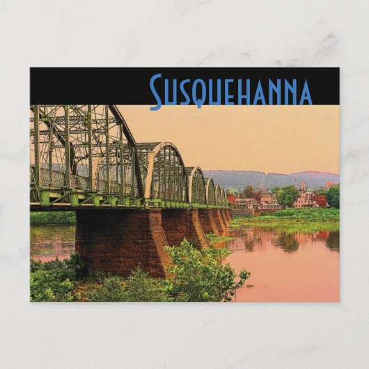 Susquehanna River Postcard Postkarte (Vorderseite)