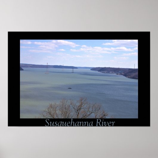 Susquehanna River Poster (Vorne)