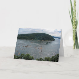 Susquehanna River von Chickies Felsen Karte