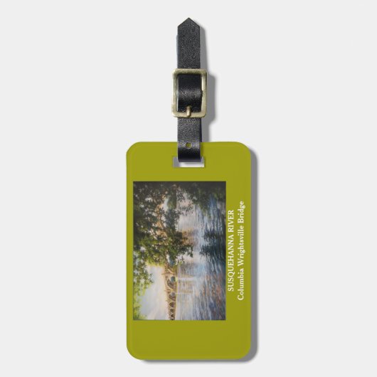 Susquehanna RiverLuggage Geldbeutel oder Gepäckanhänger (Vorderseite vertikal)