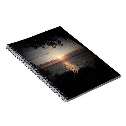 Susquehanna Sunset Notebook Notizblock (Rechte Seite)