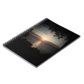 Susquehanna Sunset Notebook Notizblock (Linke Seite)