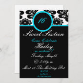 süß16... einladung (Vorne/Hinten)