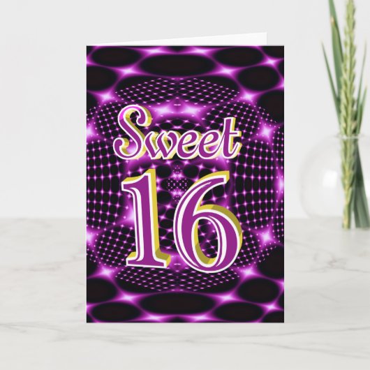 Süß 16 einladung (Vorderseite)