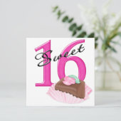 Süß 16 einladung (Stehend Vorderseite)