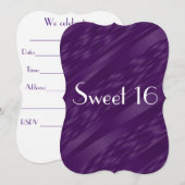 Süß 16 einladung (Vorne/Hinten)