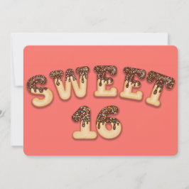 Süß 16 feiertagskarte