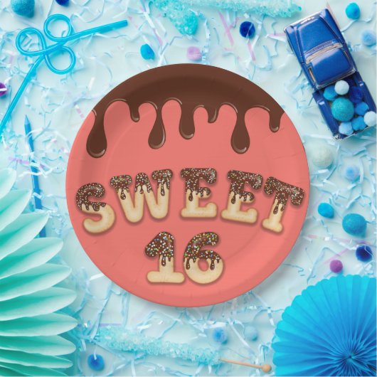 Süß 16 pappteller (Party)