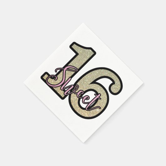 Süß 16 serviette (Ecke)