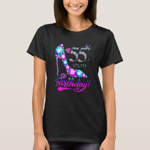 Süß 55 Jahre alt Es ist meine 55. Geburtstagsfeier T-Shirt