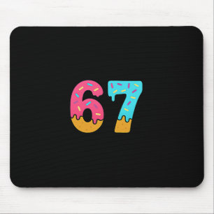 Süß 67 Six Seven Eis Drip Sport 78 Spaß Maso Mousepad