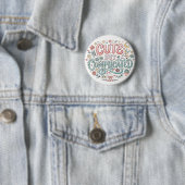 Süß aber kompliziert | Lustiger Spruch Button (Beispiel)