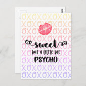 Süß aber... postkarte (Vorne/Hinten)