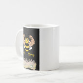 Süß aber Stark – abeille mignonne Kaffeetasse (Vorderseite Links)