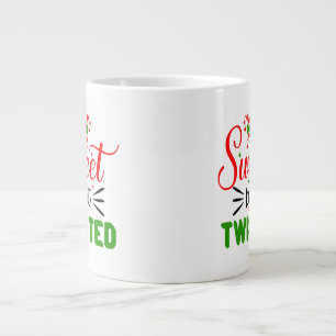 Süß, aber verdreht Jumbo-Tasse