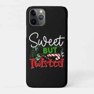 Süß aber verdreht lustiger Weihnachts-Candy Cane Case-Mate iPhone Hülle