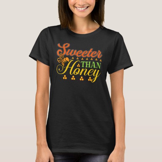 Süß als Honig - Imker T-Shirt (Vorderseite)