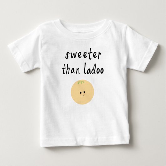 Süß als Ladoo Baby Shirt (Vorderseite)
