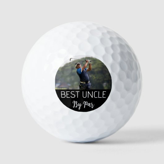SÜSS! 🏌️ Bester Onkel par Excellence Golfball (Vorderseite)