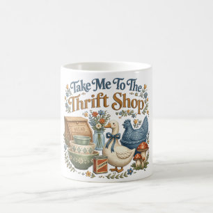 Süß Bring Mich Zum Second-Hand-Laden Kaffeetasse